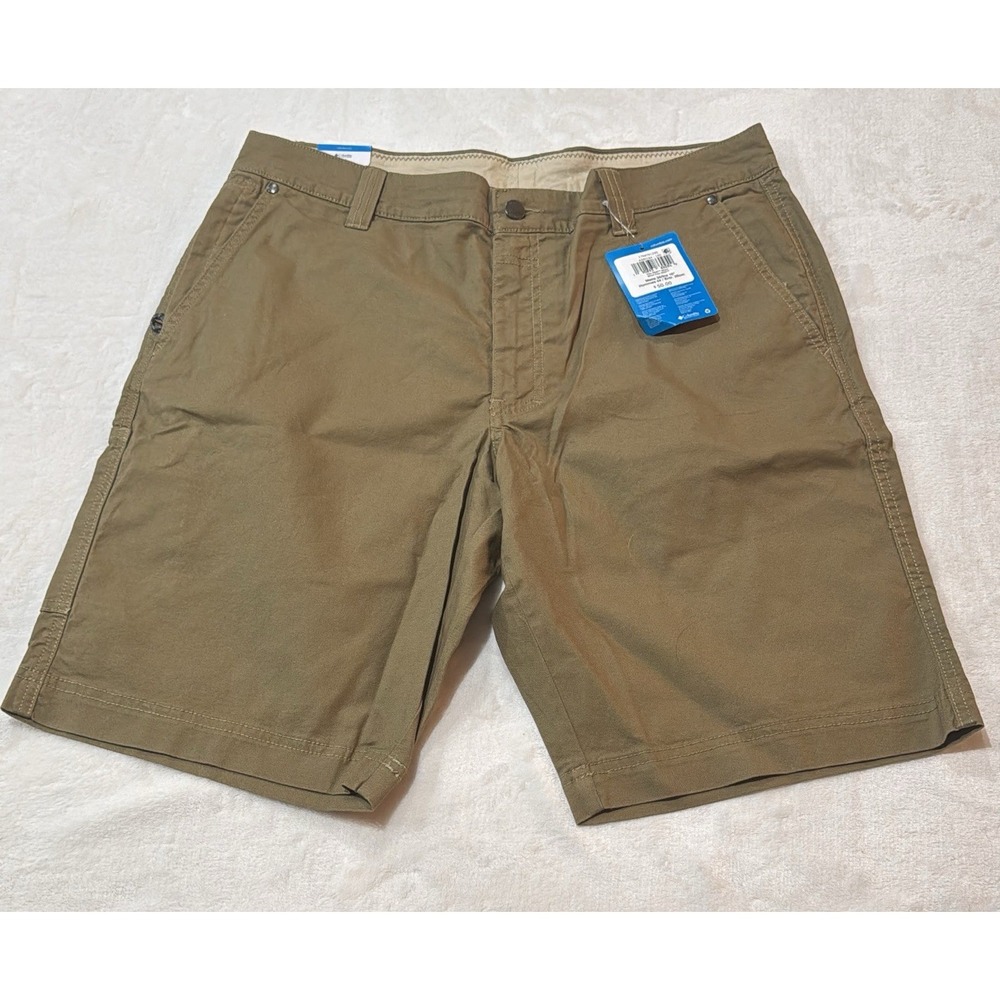 Columbia Men's Flex ROC Shorts Regular Fit Omni Shade Omni Shade 50 UPF Size 34